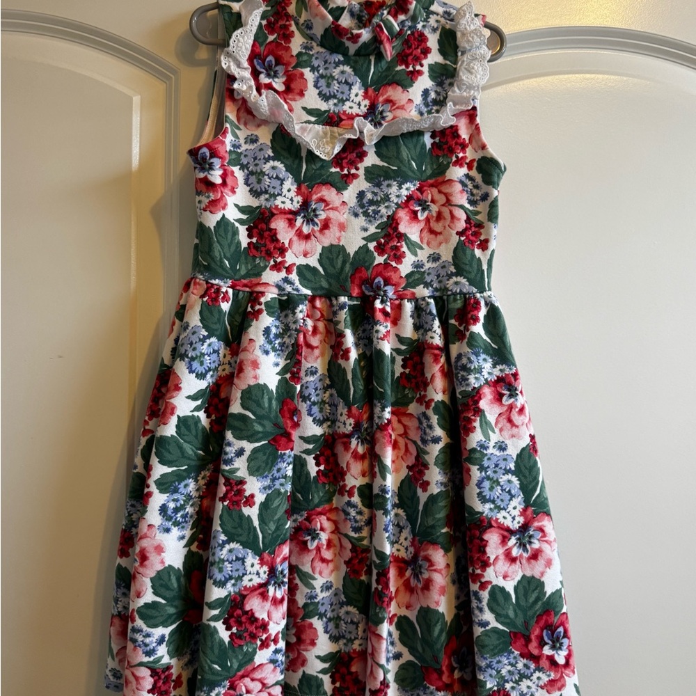 Janie and Jack Floral Ruffle Dress